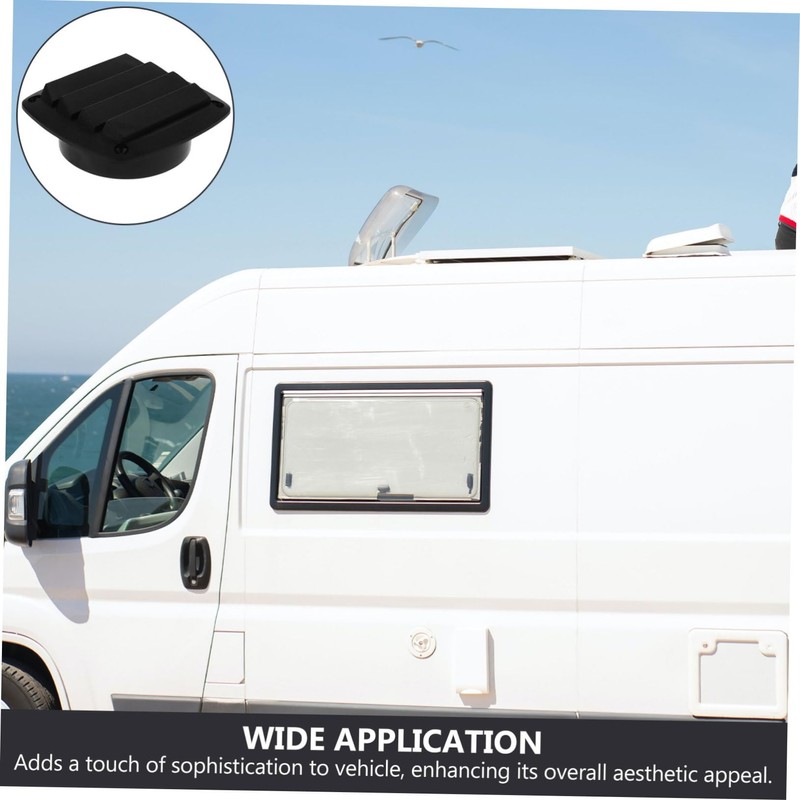 Kisangel Nylon Boat Vent Cover Louvered Vent Grille for Efficient