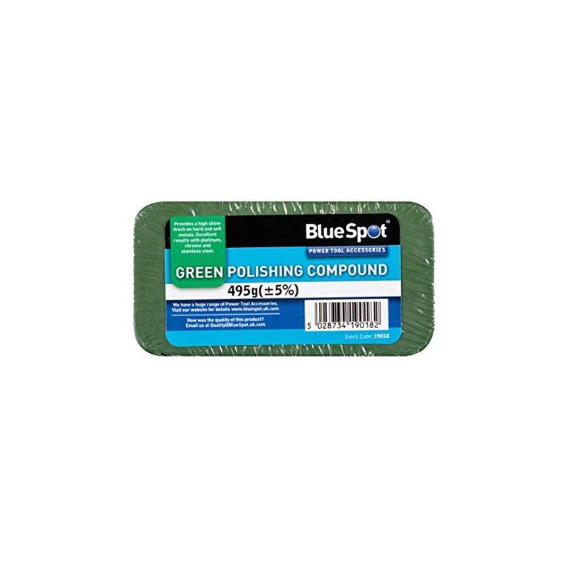 Bluespot 19018 Green Polishing Compound (500G)