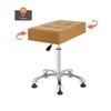 Kaleurrier Heavy Duty Stools with Bell Glides Backless Height Adjustable