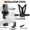 Adjustable Chest Phone Mount Holder for Hands-Free Recording – Secure