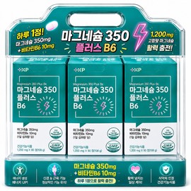 글루콘산 마그네슘 350 플러스 비타민 b6 함유 근육 신경 이완에 도움, 90정, 1개 Magnesium 350 Plus with Vitamin B6 for Muscle and Nerve Relaxation, 90 Tablets, 1 Pack
