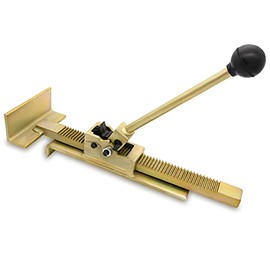 KIE Hardwood Floor Jack Professional Flooring Jack for Flooring Installation Straightening Laminate and Hardwood Flooring Universal Ratcheting Hardwood Plank Jack