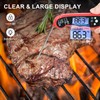 HomeLyfe Digital Meat Thermometer, IPX7 Waterproof Instant Read Food Thermometer