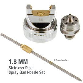 TCP Global 1.8mm Needle,Nozzle, Air Cap Set for The G6600 Series Spray Gun