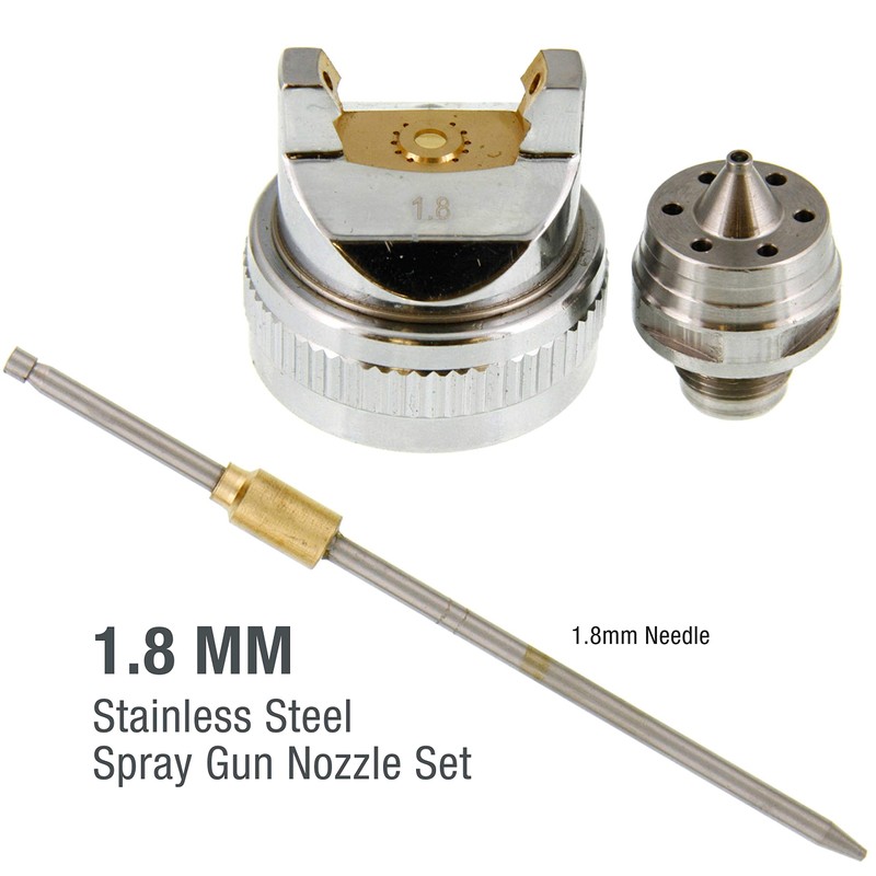 TCP Global 1.8mm Needle,Nozzle, Air Cap Set for The G6600