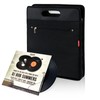 AKOZLIN Vinyl Record Travel Carrying Bag,LP Records Durable Vinyl Albums