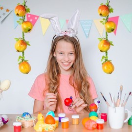 LUEYAO Fake Pomegranate Artificial Fruits Foam Pomegranates Highly Simulated Lifelike for House Kitchen Party Pub Decoration Cabinet Ornament 8 pcs (Pomegranate)