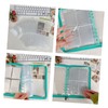 BIUDECO 3 Sets Transparent Card Sleeves Photo Album Sleeves A5