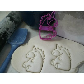 AJT UNICORN STUFFED LEGENDARY CREATURE ANIMAL BEAST POINT COOKIE CUTTER USA PR2356