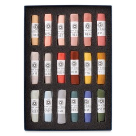 Jack Richeson Unison Pastel Portriat Colors, Set of 18