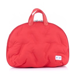 Go Dash Dot Dash Kit Toiletry Travel Case Red, Red, Water Resistant Toilet Bag With Multiple Compartments