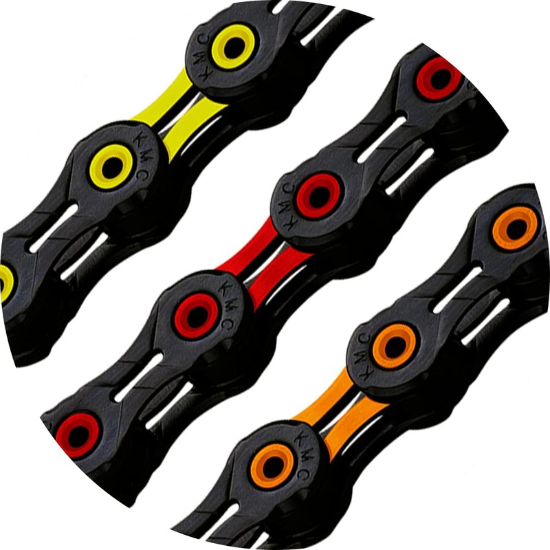 KMC 10-Speed DLC10 Series High-Performance Chain | for Road/Mountain/Gravel |