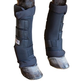 Dura-Tech Tekno-Dri Breathable Quick Wraps for Horses | Size X-Large | Easy to Use Two-Piece Design | Outstanding for Extra Protection | Breathable Neoprene Outer Wrap | Moisture Wicking Inner Wrap