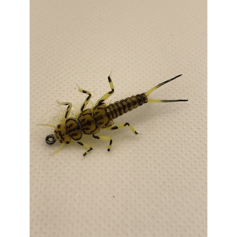 Hemingway's Evolution Yellow Stonefly Tying Set for Fly Fishing (Medium)