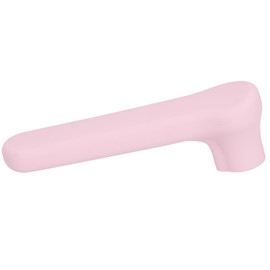 uxcell Silicone Door Handle Cover, Silicone Anti-Static Door Knob Cover Anti-Collision Door Handle Protector for Flat Door Handle Lever, Pink