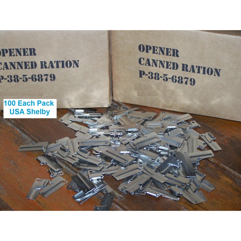 Shelby Co US 100 P38 Can Opener Shelby Co US