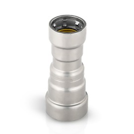 1-Pack EFIELD 1" x 3/4" Carbon Steel Press Reducing Coupling, P X P Press Connection (1" x 3/4")