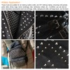 sourcing map 8 Set Rivets Stud Handbag Purse Feet 1/2"