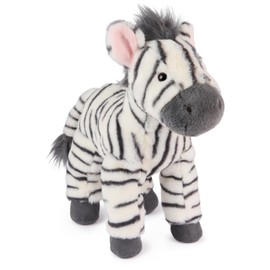 GUND Gemma Zebra Plush, Zebra Stuffed Animal for Ages 1 and Up, Gray/White, 12"