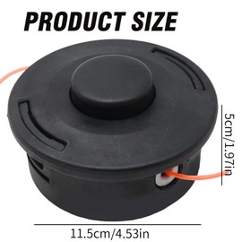 JUUDDENPARTS 2 Pcs 4002 710 2108 Trimmer Head, Replacement for Stihl FS55 FS56 FS70 FS80 FS85 FS86 FS90 FS100 FS110 FS120, Replaces 4002 710 2191