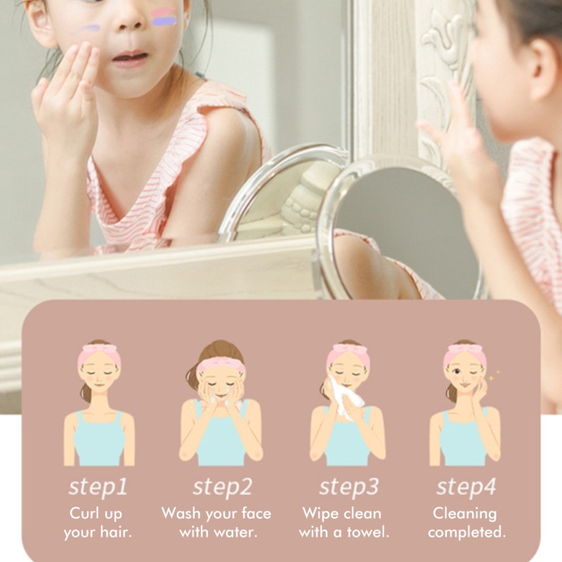 Kids Portable Cosmetics Box Children Realistic Washable Makeup Kit Girl