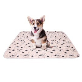 Pet Pee Pad, 3 Sizes Reusable Waterproof Puppy Dog Cat Pee Pads Bed Carpet Washable Absorbent Pet Trainging Pads Dog Urine Mat(80 * 90cm)