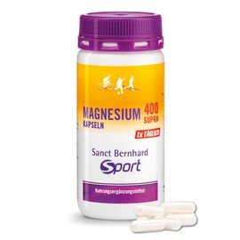 Sanct Bernhard Sport Magnesium 400 Supra Capsules 120 Capsules