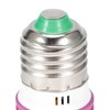 3W RGB LED Light Bulb Lamp with Remote Control for