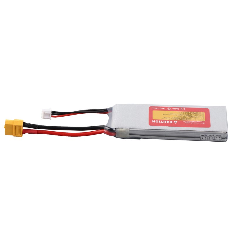 RC LiPo Battery 7.4V 2S 1800mAh 25C Rechargeable Lithium Polymer