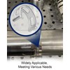 2.5" Exhaust Clamp Stainless Steel, Exhaust Tacking Band Clamp-On for
