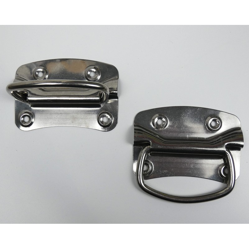 ingdaum® Crate Drop Handle (Pack of 2) Box Handle, Folding