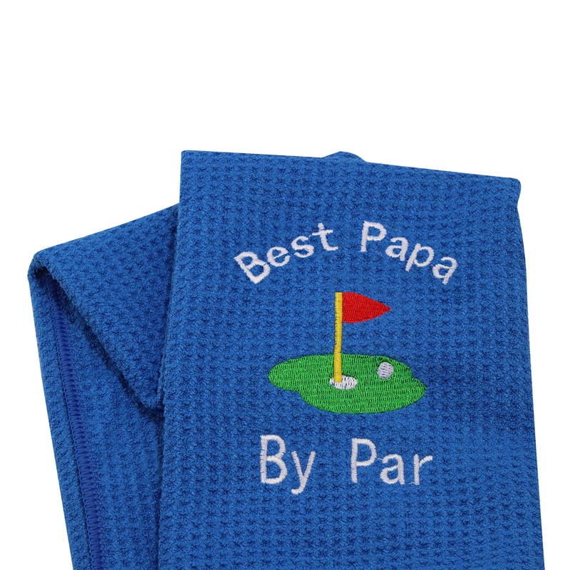 Dad Golf Towel Embroidered Golf Towel Gift Golf Father Gift