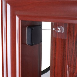 Semi-Automatic Door Closer for Slow Closing Doors - Adjustable Entrance & Glass Door Closer No-Drill Installation 2ea