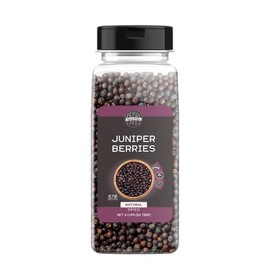 Birch & Meadow 4 Cups of Dried Juniper Berries, Herbaceous & Strong Flavor