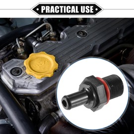 VekAuto PCV Valve Compatible for Hyundai Tucson 2010-2021 for Hyundai Elantra 2011-2020, Durable Plastic Black Exhaust Positive Crankcase Ventilation Valve Fittings