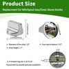 W10850010 Stove Knobs for Whirlpool Gas Range Stove W 10850010