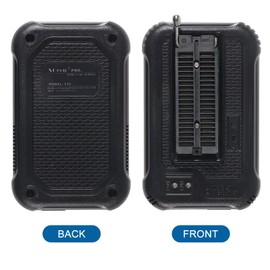 T48 TL866-3G Programmer Support 31000+ ICS for EPROM/MCU/SPI/Nor/NAND Flash/EMMC/IC Tester/ TL866CS TL866II Plus Replacement with 9 Adapter(T48 Programmer Host+ 9 Adapter)