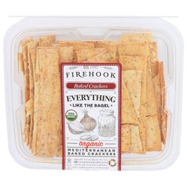 FIREHOOK BAKED CRACKERS Organic Everything Crackers, 8 OZ