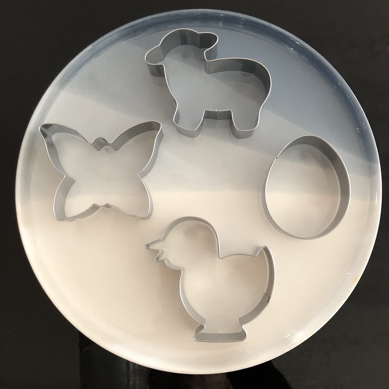 Easter Cookie Cutter Set of 9 Rabbit Egg Flower Butterfly