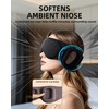 Weighted Eye Mask for Sleeping with Ear Cover, 3D Blackout