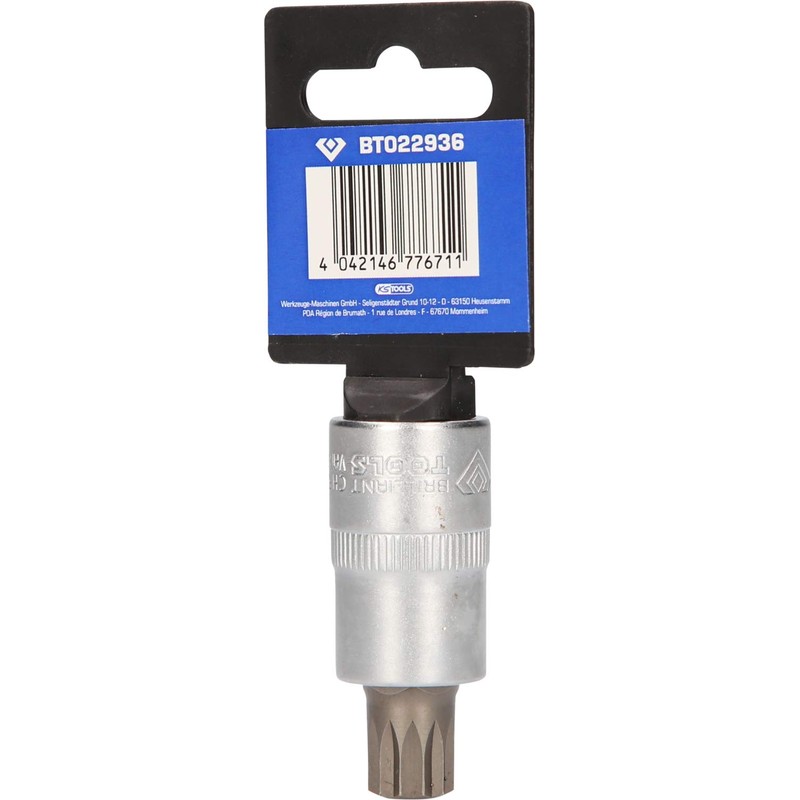 Brilliant Tools BT022936 1/2 Inch Bit Screwdriver XZN 55 mm