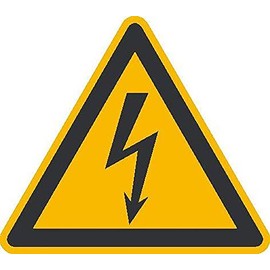 Format 4044589034212 – Warnschild Fol 44 St. elektr. Spannung sl25 mm