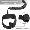 TRIWONDER Leash Cord for Shortboard Surfing Cord Leash Elastic Coil