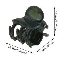 ZZHXSM 100PCS 2x1.5cm Green Plastic Garden Plant Clips Orchid Camp Flower Clamp Garden Brace Garden Tool Suitable for 9mm Diameter Small and Medium Sized Plant