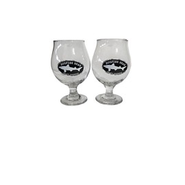 Dogfish Head Upated 2025 Edition Stemmed Globe Chalice - Set of 2