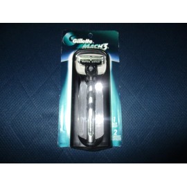 Gillette Original Gillette Mach3 Razor Fit Turbo M3 Blade Shaver Handle 2 Cartrig