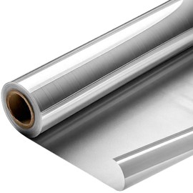 Clear White Cellophane Wrap 40'' x 100' Roll - Colored Cellophane Sheets for Craft Baskets, Gift Wrapping Supplies, Plastic Wrap for Gift Baskets