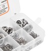 480pcs Spring Washers M2 M2.5 M3 M4 M5 M6 M8