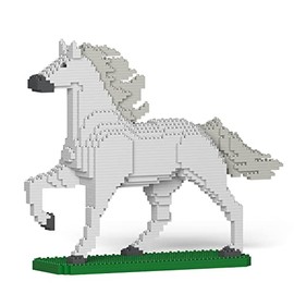 JEKCA Horse 04S-M02 | Plastic Building Blocks | Age 14+