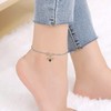 YAFEINI Bee Anklets Jewellery Gifts for Women Teen Girls Sterling